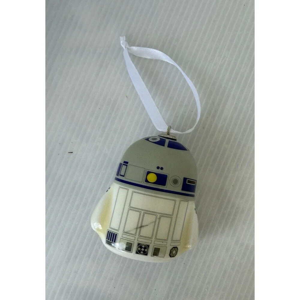 R2-D2 2019 Hallmark Itty Bittys Star Wars Hard Plastic Christmas Ornament Robot